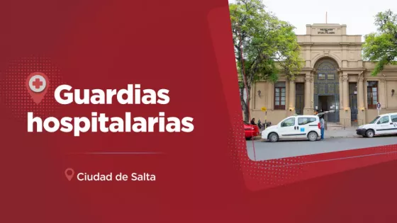 En guardias hospitalarias capitalinas fueron asistidos más de 2 mil pacientes este fin de semana