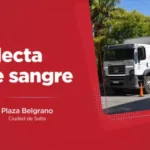 Colectarán sangre de todo grupo y factor en la Plaza Belgrano