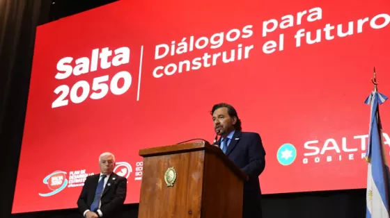 Sáenz lanzó el Plan Salta 2050: “Es la hoja de ruta para una provincia integrada, previsible y líder”