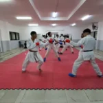 Karate en el CIC de Santa Cecilia: cerca de 50 jĂłvenes participan de las clases