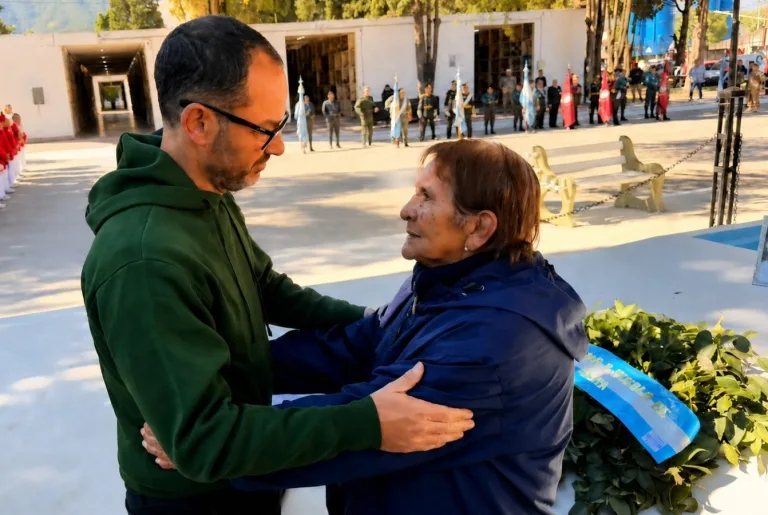 Justicia y memoria: 3 héroes de Malvinas descansan en un mausoleo