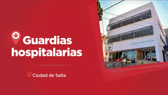 En guardias hospitalarias capitalinas fueron asistidos más de 2300 pacientes este fin de semana