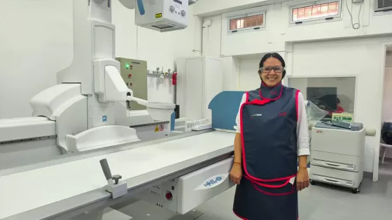 El hospital San Bernardo incorporó un nuevo seriógrafo de última generación