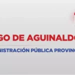 Este sábado estará depositado el aguinaldo a todos los agentes de la administración pública