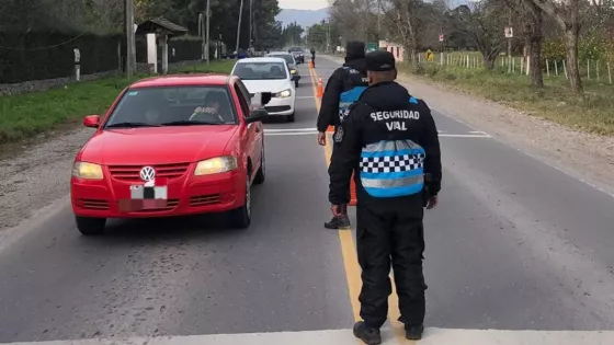 Seguridad Vial fiscalizó más de 14 mil vehículos durante el fin de semana largo