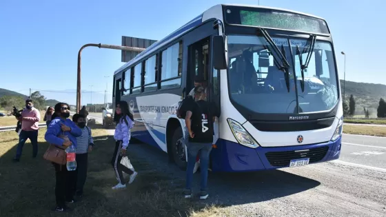 Servicio de colectivos de SAETA para hoy