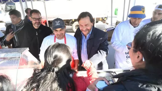 El gobernador Sáenz acompañó a vecinos y productores en la Feria de la Carne y anunció que se trabajará para replicarla en la provincia