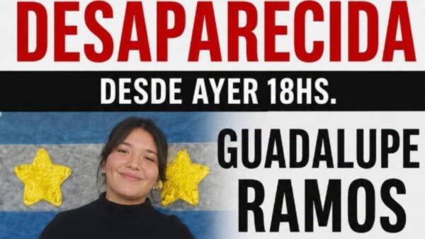 Buscan desesperadamente a una joven salteña de 19 años