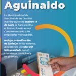 𝗟𝗼𝘀 𝗲𝗺𝗽𝗹𝗲𝗮𝗱𝗼𝘀 𝗺𝘂𝗻𝗶𝗰𝗶𝗽𝗮𝗹𝗲𝘀 𝗰𝗼𝗯𝗿𝗮𝗿an 𝗲𝗹 𝗮𝗴𝘂𝗶𝗻𝗮𝗹𝗱𝗼 𝗲𝘀𝘁𝗲 𝘀𝗮𝗯𝗮𝗱o