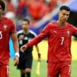 Con Cristiano Ronaldo, Portugal decepcionó en su debut y empató 1-1 con RD Congo