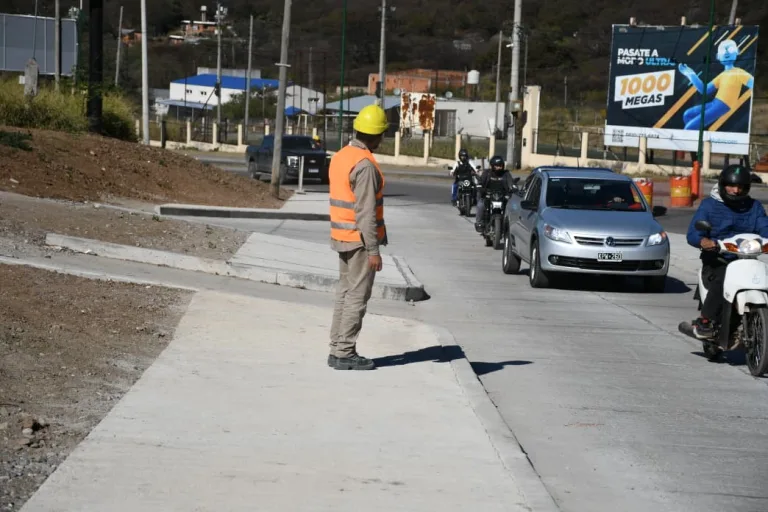 Habilitan parcialmente el nuevo acceso al cerro San Bernardo
