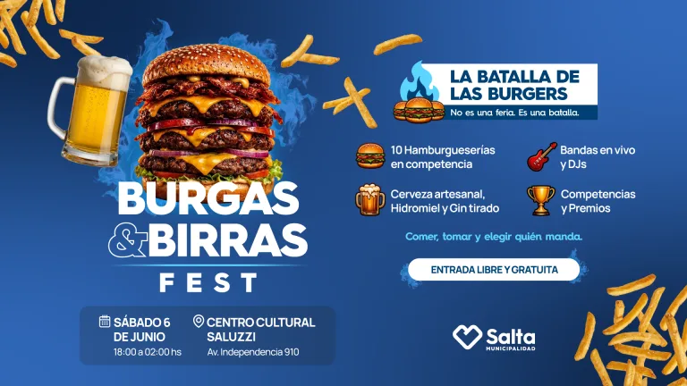 Este finde llega el «Burgas & Birras Fest» al Distrito Cultural Dino Saluzzi