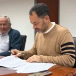 El municipio firmĂł el primer convenio por plusvalĂa para una obra vial en zona sur