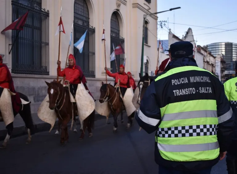 Por los actos en homenaje al Gral. Güemes, Tránsito prepara un operativo especial
