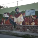 QuedĂł inaugurado el tercer mural del Paseo del Alto Molino