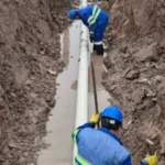 Aguas del Norte renovĂł un tramo de la red cloacal en Villa Lavalle