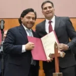 El gobernador Sáenz tomó juramento al nuevo ministro de Seguridad, Nicolás Avellaneda