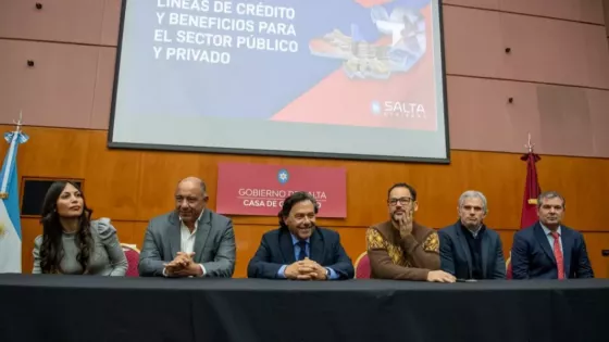 El gobernador Sáenz anunció un paquete de medidas de estímulo económico con créditos, beneficios para el consumo y alivio financiero