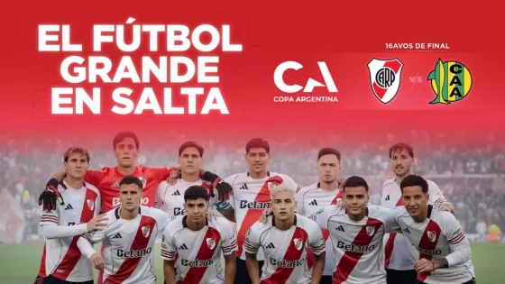 Copa Argentina en Salta: hoy se habilita la venta de entradas físicas para River Vs Aldosivi