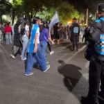 La PolicĂa brindĂł seguridad a más de 20 mil personas durante los festejos por el triunfo de la SelecciĂłn Argentina