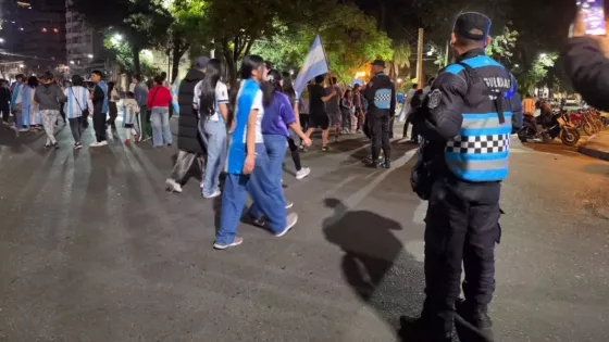 La Policía brindó seguridad a más de 20 mil personas durante los festejos por el triunfo de la Selección Argentina