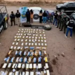 La PolicĂa de Salta desarticulĂł una organizaciĂłn narcocriminal y secuestrĂł más de 190 kilos de cocaĂna