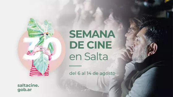 Lanzamiento oficial de la 30° Semana de Cine Argentino en Salta