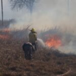 EL MUNICIPIO TRABAJA PARA ASISTIR LA CONTENCIÓN DE INCENDIOS EN DISTINTOS PUNTOS DE CERRILLOS