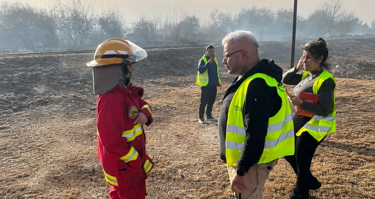 La Municipalidad intervino en 8 incidentes causados por el viento