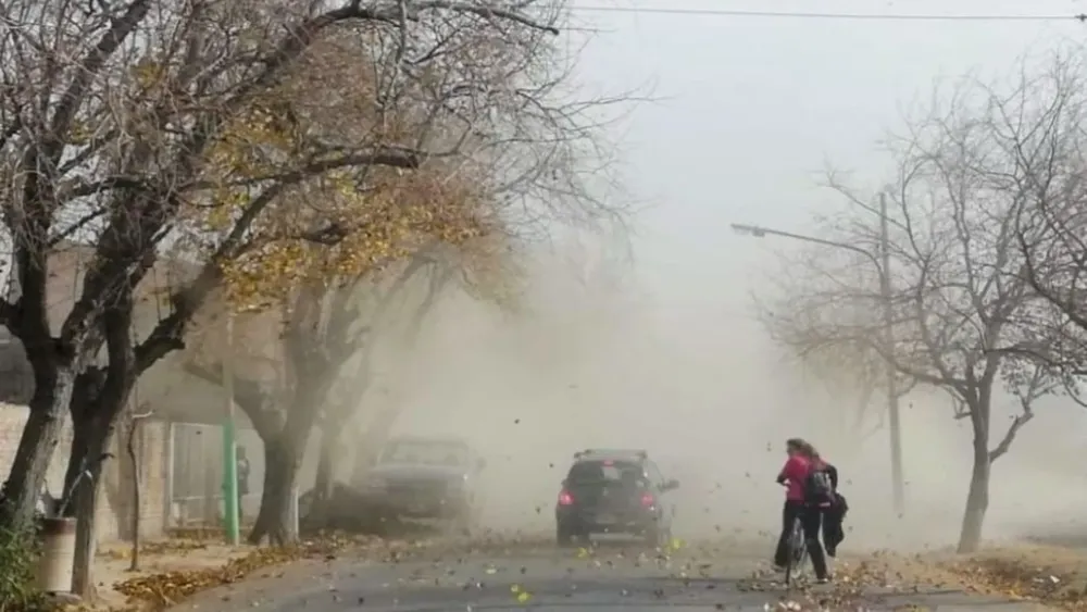 Alerta amarilla por fuertes vientos en la cordillera y la Puna de Salta