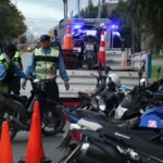Se secuestraron 36 motos en un gran operativo de tránsito