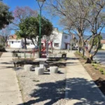 La Municipalidad renovó la plazoleta de la Economía Social de Villa Cristina