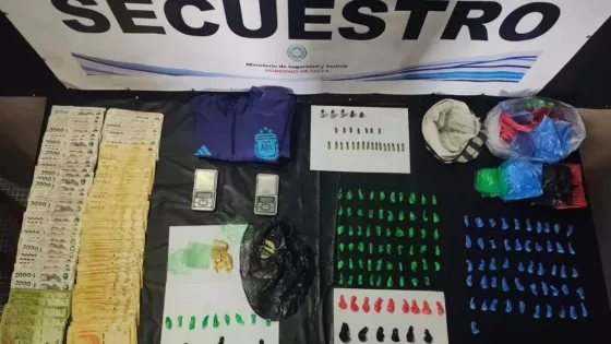Secuestran más de 700 dosis de droga en barrio Ceferino