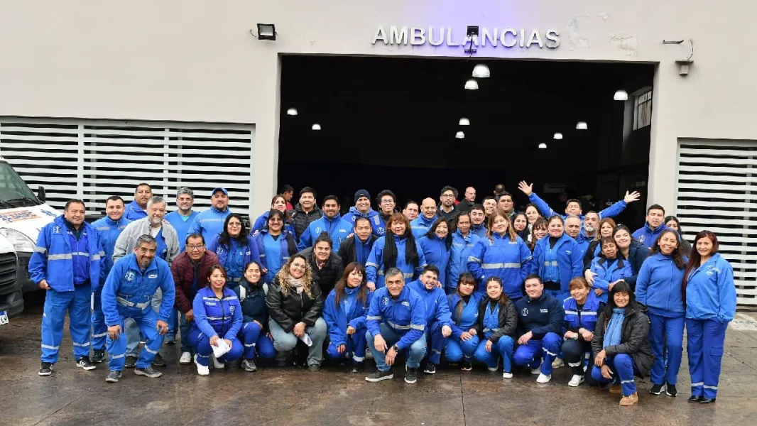El SAMEC celebró su 39° aniversario y el Gobierno anunció la incorporación de nuevas ambulancias de alta complejidad