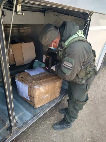 Decomisaron más de 17 kilos de marihuana durante controles a colectivos provenientes de Salta