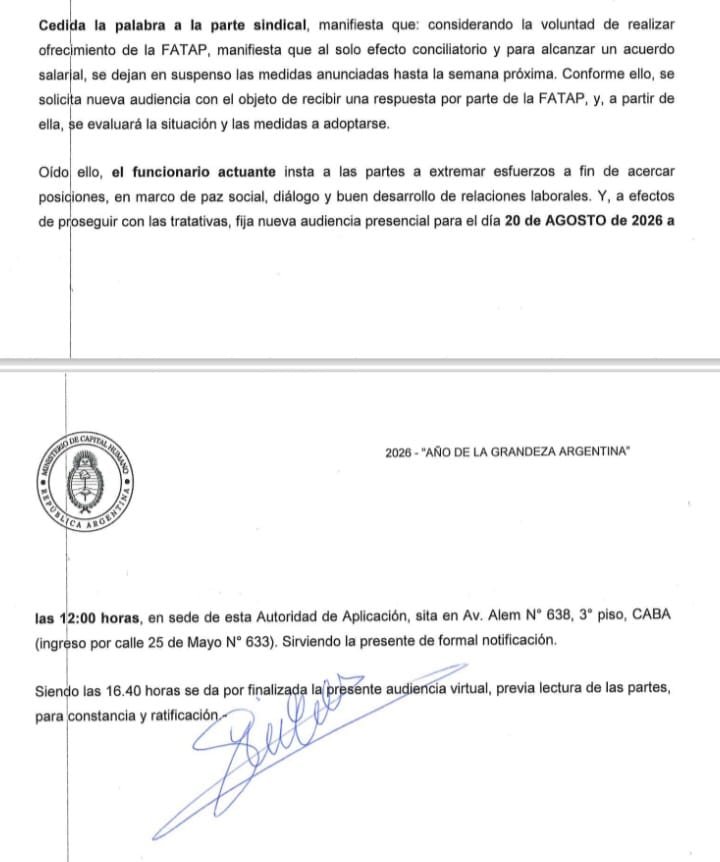 Se levantó el paro de la UTA y los colectivos funcionarán con normalidad en Salta