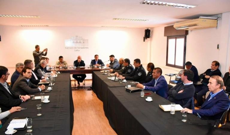 El Senado analizó la política de seguridad provincial y propuso articular una mesa de trabajo con la Justicia