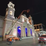 Comenzó la renovación del sistema de iluminación de la Catedral BasÃlica
