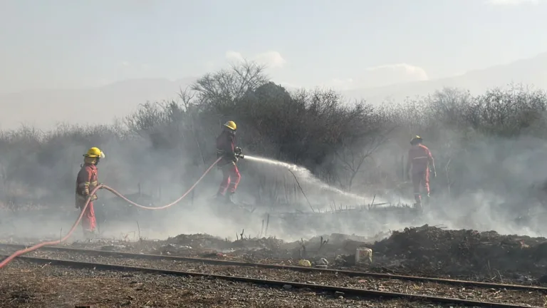 Por las altas temperaturas, rige un alerta por incendios forestales para este jueves