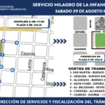 La Municipalidad prepara un operativo de tránsito por las celebraciones del Milagro