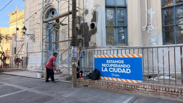 Ponen en valor la fachada del hospital Señor del Milagro
