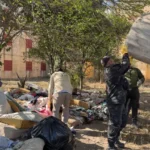 En Sta. Lucía se hizo una nueva limpieza por ocupación indebida de un espacio público