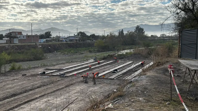 Comenzó la construcción de las bases del nuevo puente de Santa Lucía