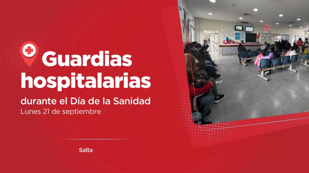 Hoy los servicios de salud pública trabajarán con guardias para urgencias por el asueto del Día de la Sanidad