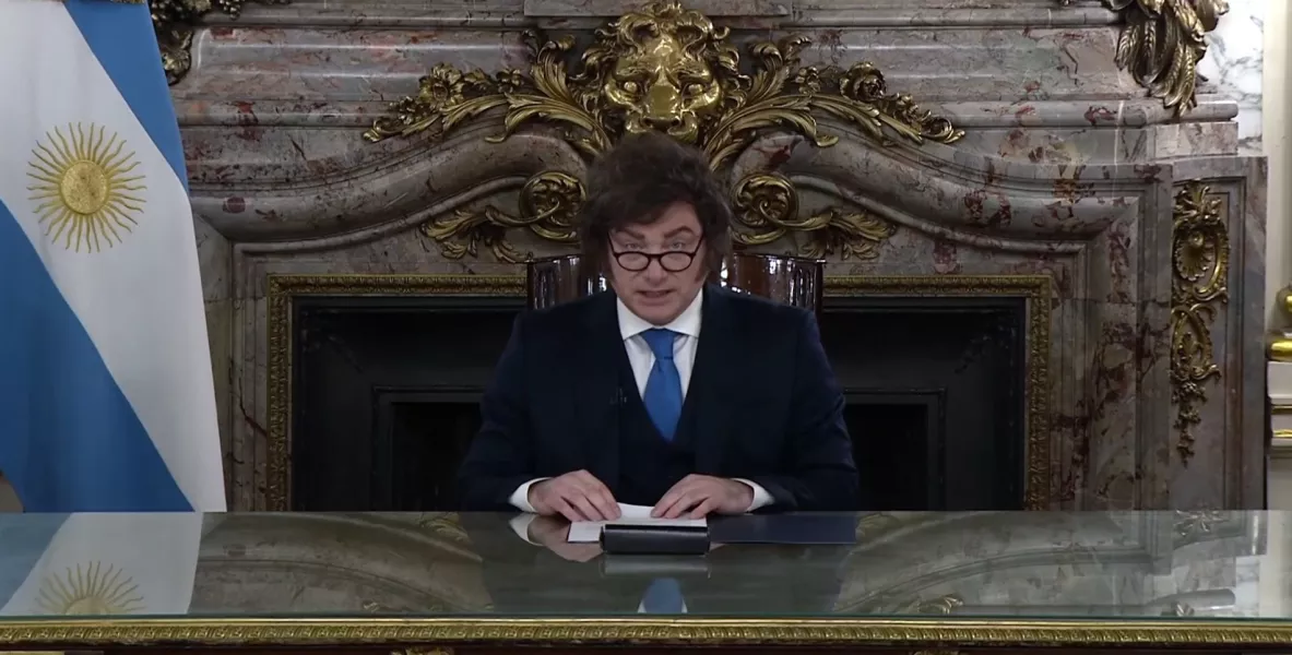 Milei hablará en cadena nacional sobre el tema Islas Malvinas