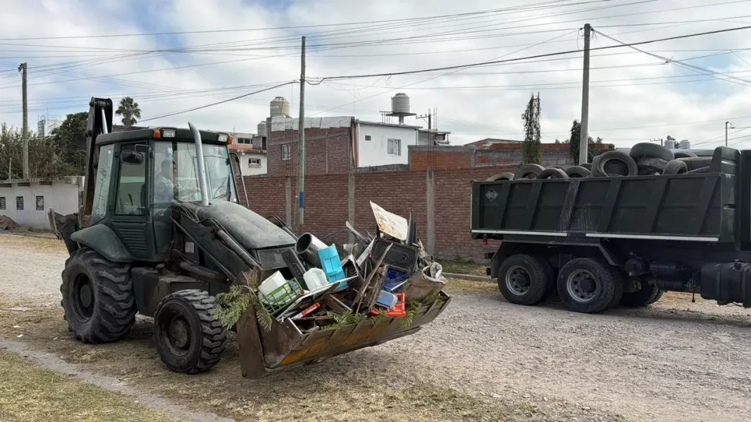 En solo un día recolectaron más de 6 toneladas de chatarra en zona norte