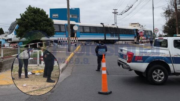 Un joven fue embestido por un tren en el paso nivel de calle Zuviría