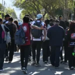 La zona norte caminĂł para promover la alfabetizaciĂłn