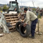 Se recolectaron 6 toneladas de chatarra en el operativo en zona norte