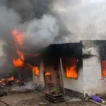 Brutal incendio en Campo Quijano: un galpĂłn quedĂł completamente destruido